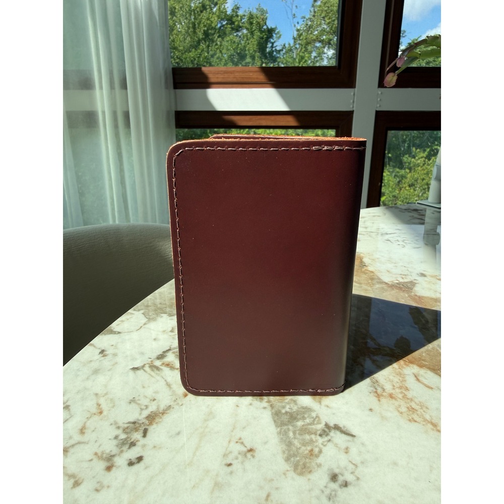 Portland Leather Goods Modern Passport Holder Cognac Leather PASS-COG-MOD NEW - Picture 5 of 5